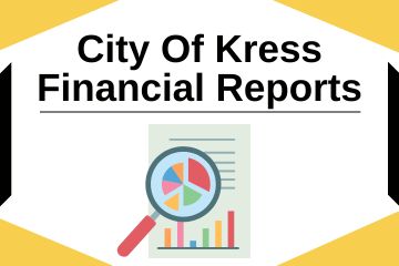 City of Kress Financial Reports